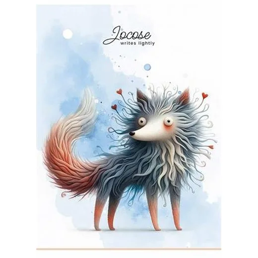 Zošit, A5, štvorčekový, 48 listov, SHKOLYARYK "Writes lightly", mix