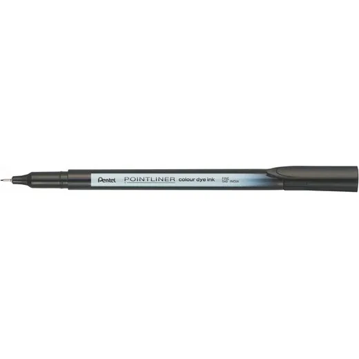 Liner, 0,4 mm, PENTEL "Pointliner", čierny