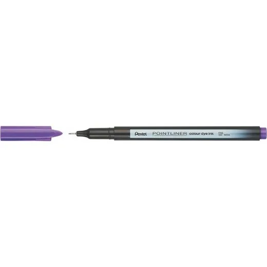 Liner, 0,4 mm, PENTEL "Pointliner", fialkový