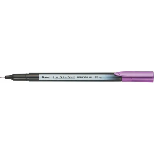 Liner, 0,4 mm, PENTEL "Pointliner", starofialový