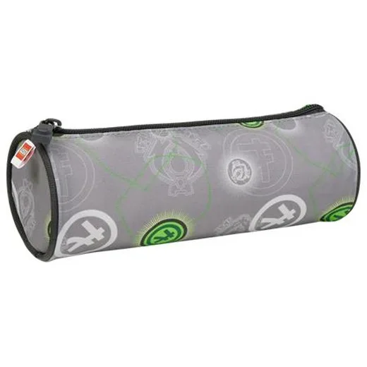 Peračník, valec, na zips, LEGO "Ninjago Elemental Master of Energy", sivý, vzorovaný