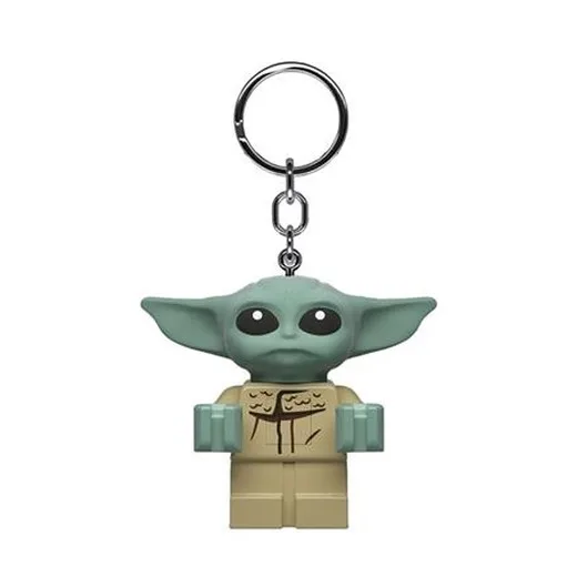 Kľúčenka, s LED svetlom, LEGO "Star Wars The Mandolarian - Grogu"