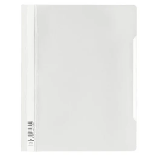 Rýchloviazač, PP, A4+, DURABLE, biely
