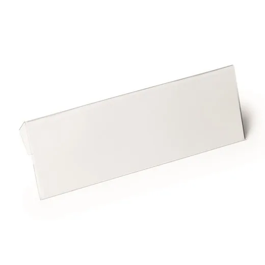 Logistické vrecko,  skladacie, 1/2 A5, hotizontálne, DURABLE "HARD COVER", priehľadné
