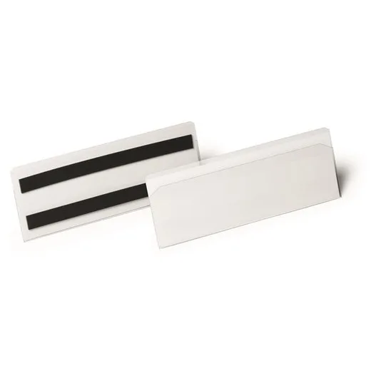Logistické vrecko, magnetické, 1/2 A5, hotizontálne, DURABLE "HARD COVER", priehľadné