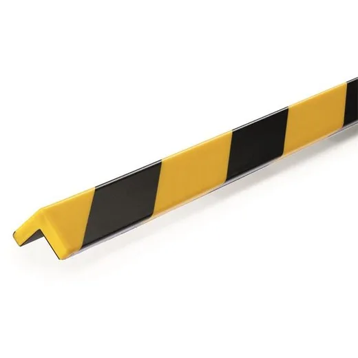 Ochranný profil na hrany, magnetický, DURABLE "C20", žltý-čierny