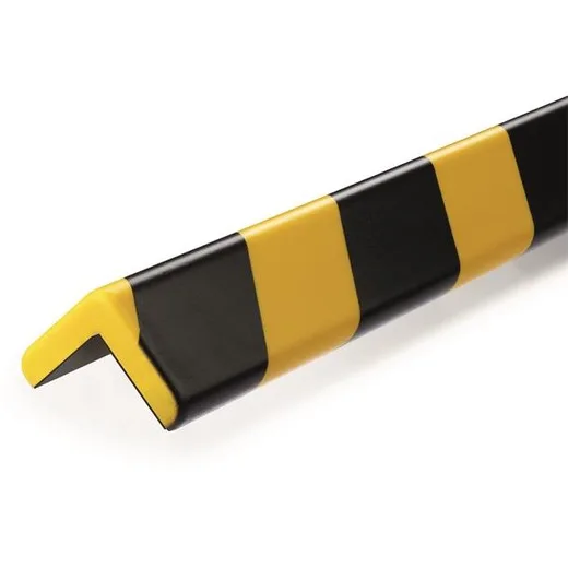 Ochranný profil na hrany, magnetický, DURABLE "C35", žltý-čierny