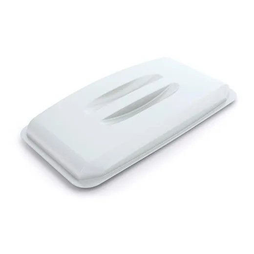 Poklop pre 60 l odpadkový kôš,  plast, DURABLE "Durabin®", biely