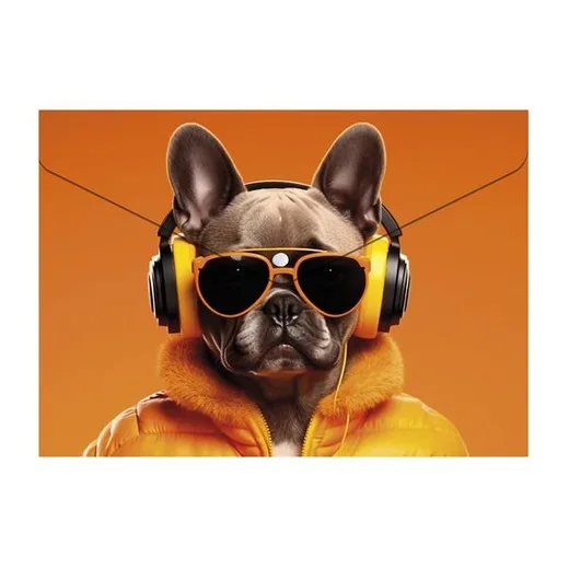 Obal na patent, A5 PP, 180 mikr., PANTA PLAST "Cool dog"