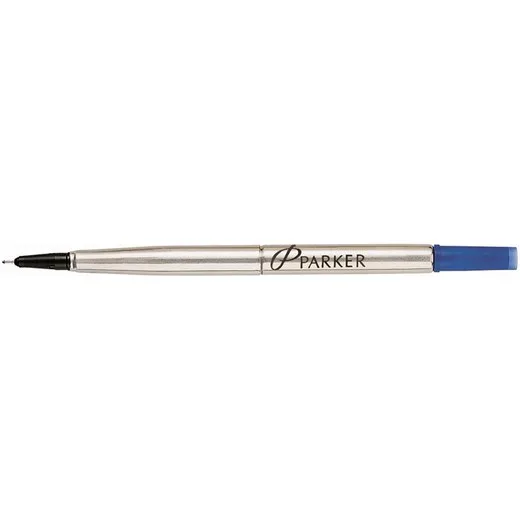 Náplň do rollera, 0,5 mm, F, veľkokapacitná, PARKER, "Royal", modrá