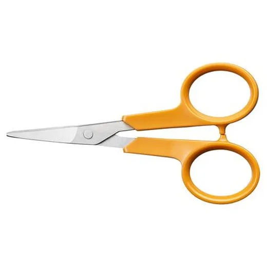 Nožnice na látky, 10 cm, ohnuté, FISKARS "Classic", oranžové