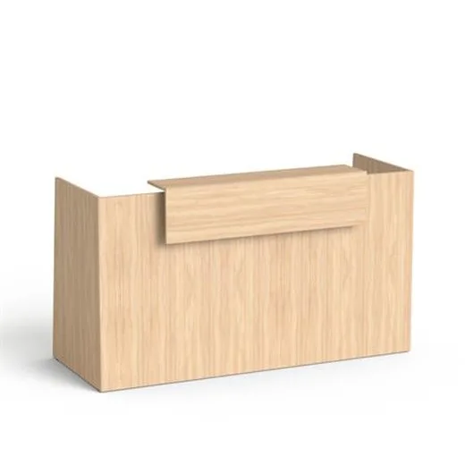 Recepčný pult, 190x64,5 cm, MAYAH "Freedom SV-92", dub