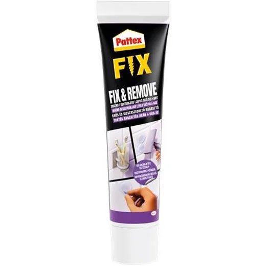 Lepidlo, montážne, 44 g, HENKEL "Pattex Fix & Remove"