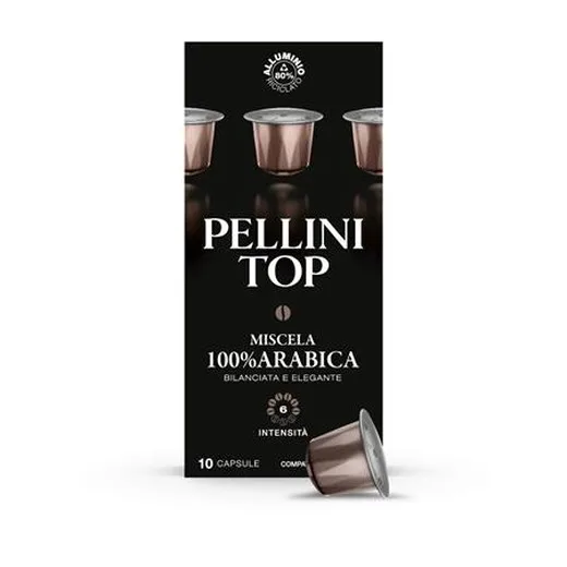 Kávové kapsule do kávovarov Nespresso®, 10 ks, PELLINI, "Top Originale"