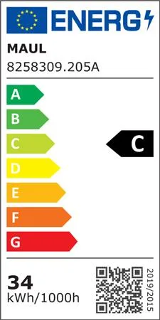 Stojacia lampa, kancelárska, LED, nastaviteľná, MAUL "Javal", sivá 6