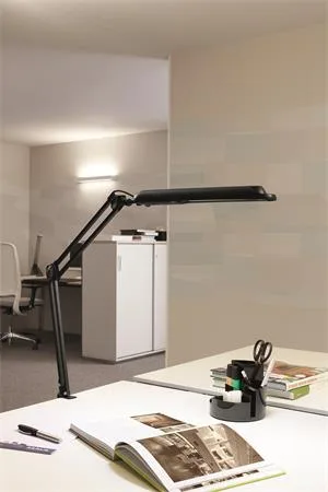 Stolová lampa, LED, pripevniteľná, MAUL "Atlantic",  čierna 3