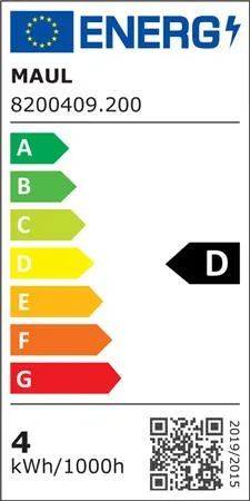 Stolová lampa, LED, MAUL "Arc", čierna 5