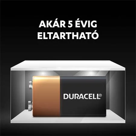 Batéria, 9V, 1ks, DURACELL "Basic" 4