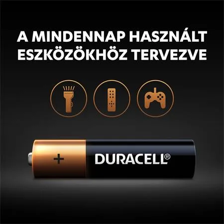 Batéria, mikro AAA, 10ks, DURACELL "Basic" 2