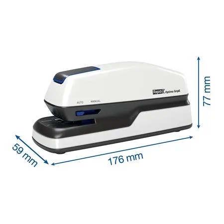 Zošívačka, elektrická, 20 listov, RAPID "Optima Grip" 7
