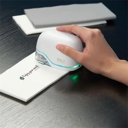 Elektronická pečiatka, farebná, COLOP "E-mark", biela 3