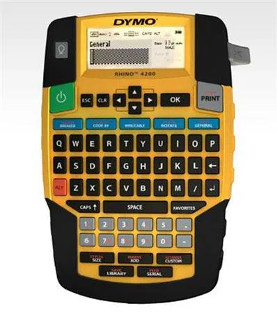 Eletronický štítkovač, DYMO "Rhino 4200" v sade 2