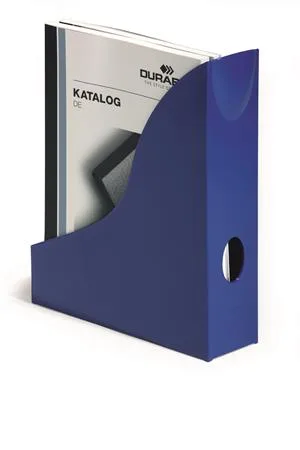 Zakladač, plastový, 73 mm, DURABLE, "Basic", modrý 2
