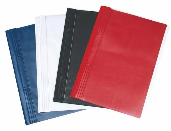 Rýchloviazač, tvrdý zadný obal, PVC, A4, VICTORIA OFFICE, biely 2