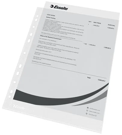 Euroobal, A4, 43 mikr, drsný povrch, ESSELTE  "Standard" 5