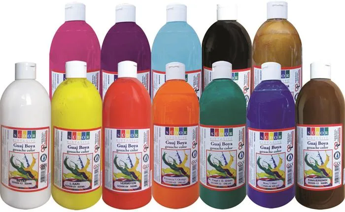 Tempera, 500 ml, Südor, žltá 2