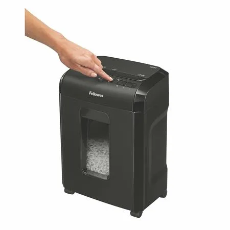 Skartovací stroj, mikro-konfety, 9 listov, FELLOWES "Microshred® 10M" 3