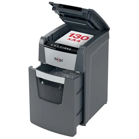 Skartovací stroj, konfety, 130 listov, REXEL, "Optimum AutoFeed+ 130X" 4