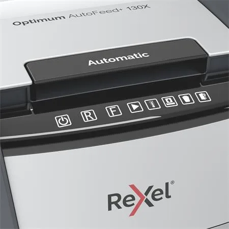Skartovací stroj, konfety, 130 listov, REXEL, "Optimum AutoFeed+ 130X" 6