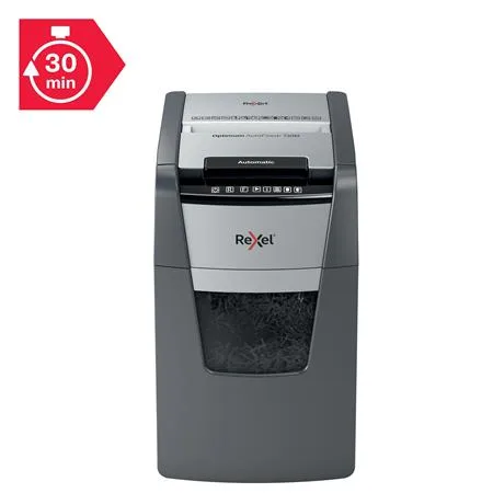Skartovací stroj, mikrokonfety, 130 listov, REXEL, "Optimum AutoFeed+ 130M" 9