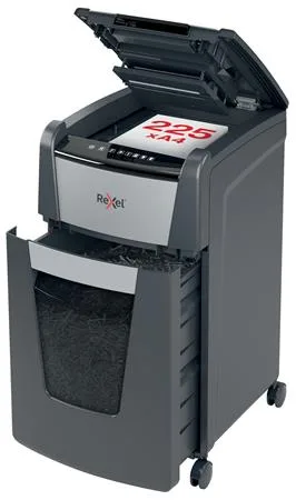 Skartovací stroj, konfety, 225 listov, REXEL, "Optimum AutoFeed+ 225X" 4