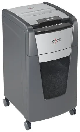 Skartovací stroj, mikrokonfety, 225 listov, REXEL, "Optimum AutoFeed+ 225M" 3