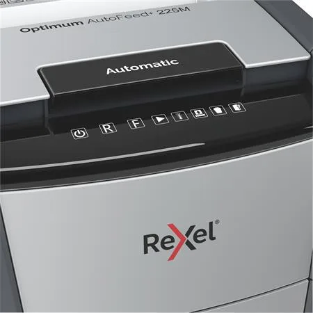 Skartovací stroj, mikrokonfety, 225 listov, REXEL, "Optimum AutoFeed+ 225M" 6