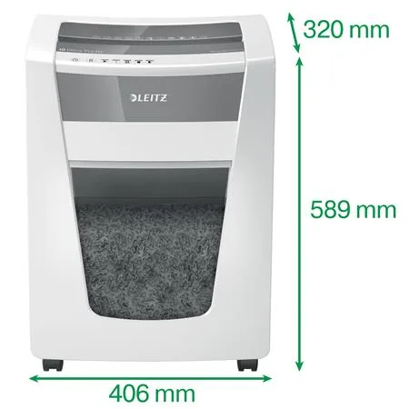 Skartovací stroj, konfety, 20 listov, LEITZ "IQ Office Pro P4 " 4