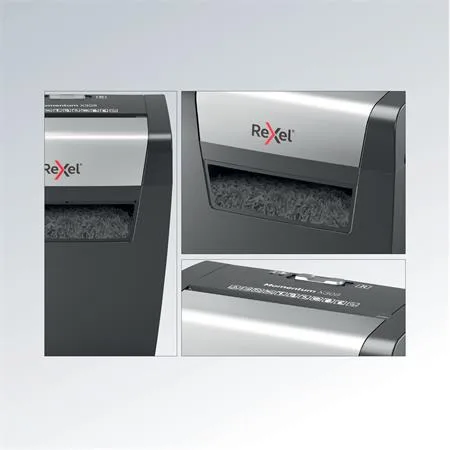 Skartovací stroj, konfety, 8 listov, REXEL, "Momentum X308" 4