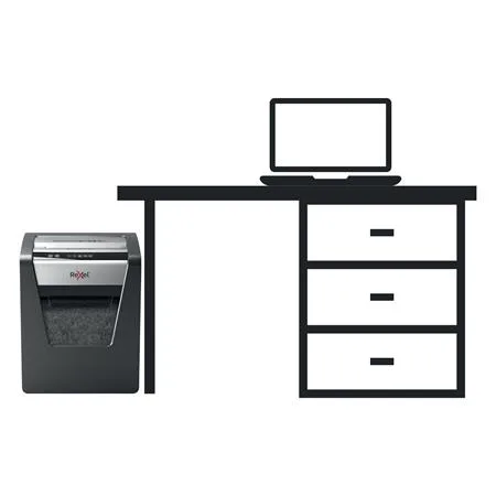 Skartovací stroj, mikrokonfety, 10 listov, REXEL, "Momentum M510" 9