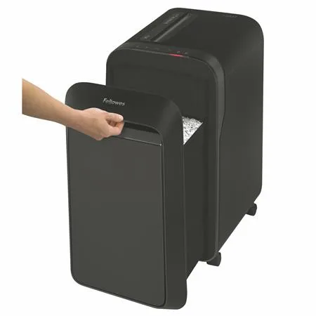 Skartovací stroj, mikro krížový rez, 18 listov, FELLOWES "Powershred LX221", čierna 3
