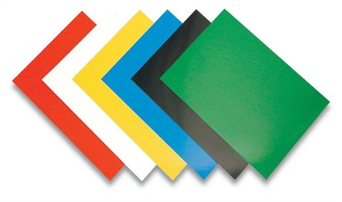 Obal ku špirálovej väzbe "Chromo", modrý, lesklý, A4/250g 2