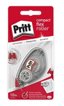 Korekčný roller, 6 mm x 10 m, HENKEL "Pritt Compact Roller" 2