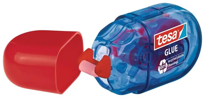 Lepiaci roller, mini, jednorazový,  5 mm x 6 m, TESA "ecologo®" 2