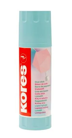 Lepiaca tyčinka, v tube pastelovej farby, 2x40 g, KORES, mix farieb 2