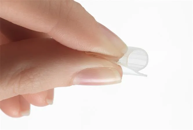 Samolepiace silikónové tesnenie, 9 mm x 6 m, TESA "tesamoll® Premium Flexible", priehľadná 4