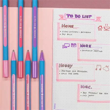 Guľôčkové pero 0,7 mm, s vrchnákom, SCHNEIDER "Slider Edge XB Pastel", fialová 6