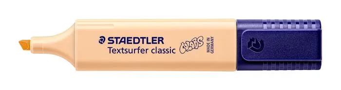 Zvýrazňovač, 1-5 mm, STAEDTLER, "Textsurfer Classic Pastel 364 C", broskyňový 2