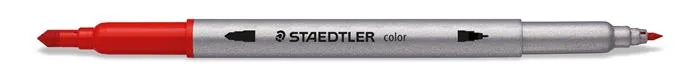 Fixky, sada, 0,8/3,0 mm, obojstranné, STAEDTLER "3200", 120 rôznych farieb 3