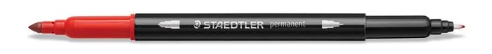 Permanentný popisovač, sada, obojstranný, 0,5/3,0 mm, STAEDTLER "3187", 18 rôznych farieb 2